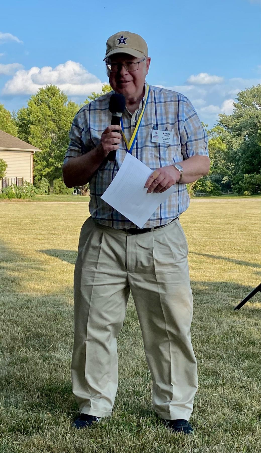 Randy's Presidential Farewell Rotary Club of Springfield